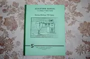 Singer Adjusters Timing Adjusting Service Manual for 750 756 758 Sewing Machines