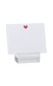 [Dear Annabelle] Clara Set-of-Six Crystal Placecard Holders