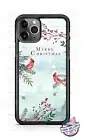 Red Cardinal Birds Christmas Holiday Phone Case For iPhone 13 Samsung s21 Google