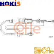 CLUTCH CABLE 10.3447 FOR SEAT CORDOBA/Vario IBIZA/II 1F/AFT/APF/AEH/AUR 1.6L