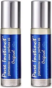 2 Pack Pure Instinct Roll-On - The Original Pheromone Infused Essential Oil Perfume Cologne - Unisex For Men and Women - TSA Ready