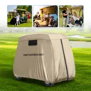 Neverland Golf Cart Cover 4 Passenger Waterproof/Snowproof/Windproof/Sunproof AU
