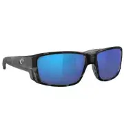 Costa Tuna Alley Pro Tiger Shark Sunglasses w/Blue Mirror 580G 06S9105-91051360