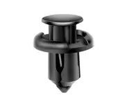 100X Car Plastic 10mm Clips Rivet Push Fit Door Boot Trim Panels Bumper Fastener