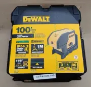 DeWalt DW083CG 100' Green 3 Beam Laser Pointer, Level