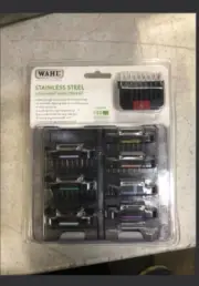 Wahl Stainless Steel Attachment Clipper Guide Combs for Dogs Dog Grooming Kit