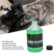 Tattoo Cleansing Green Solution Professional Safe Mild Tattoo Salon Gre WPD
