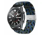 Nylon Braided Loop Watch Straps Compatible with the Huawei Watch 2 Classic - 19 - Green Blue Black