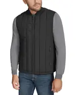 Andrew Marc Oxley Stretch Quilted Water Resistant Full Zip Puffer Vest