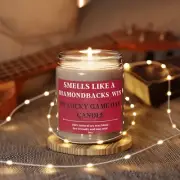 Smells Like A Diamondbacks Win Candle, Candle, Arizona Baseball, Game Day, 9oz