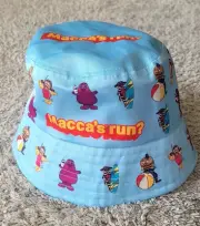 BRAND NEW McDonalds Macca's Run Squad Down Under Blue Bucket Hat 2025
