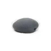 [Maison Michel] Maison Michel-Grey New Bonnie Veil Wool Felt Hat-Donna S STAND