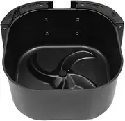 Air Fryer White Panel Oil Pan，Compatible for Philips HD9200，Electric Deep Fryer Parts Replace Accessories Inner Basket Baking Tray