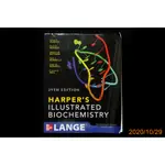 【9九 書坊】HARPER'S ILLUSTRATED BIOCHEMISTRY 29E│LANGE│書邊角有摺痕