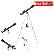 Beginner-Friendly 50mm PowerSeeker Telescope with Bonus Astronomy Software