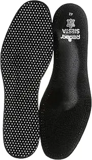 [pedag] Pedak Art No.2854 Men's Insole, Siesta Black, Siesta Black, Black, 40
