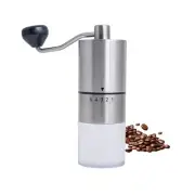 Manual Coffee Grinder with Hand Crank Travel Coffee Bean Stainless Steel Grin...