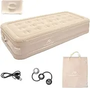 Camping Picnic Inflation Bed Self-Driving Travel Portable Soft Inflation Mattr High Resilience Comfort Automatic Inflation Mattr with Pillow Multicolor S