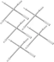 DECOMELODY 10pcs Bike Brake Bend Pipes Mountain Bike Brake Noodle Cables Simple to Install Ideal for Mountain Bikes Ensures Safer Braking Cycling Cable Housing Metal