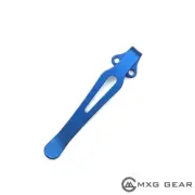 (Blue) Titanium Pocket Clip Made for Benchmade 551 553 557 580 583 530 710 940