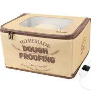 Homemade Sourdough Proofing Box, Collapsible Fabric Zippered Bread Proofer fo...
