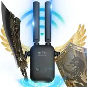 300Mbps WiFi Repeater, AnnuoYi WiFi Repeater Range Booster, AP Router Wireless-N