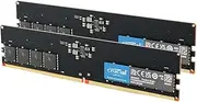 Crucial 32GB DDR5 UDIMM 4800MHz CL40 Desktop PC Memory, Green