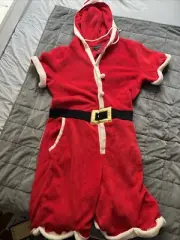 New Adult Christmas Santa Clause Outfit Medium