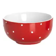 Ritzenhoff & Breker Pinto Cereal Bowl Dessert Bowl Ceramics Red Ø 13 cm 739077