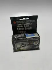 Black & Decker Home Protector Security System Glass Break Window Sensor