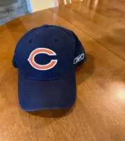 CHICAGO BEARS Vintage Embroidered C Hat Cap REEBOK NFL Football - NWOT