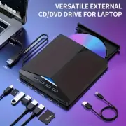 7in1 External CD DVD Drive USB 3.0 Disc Player Burner Writer For Laptop Mac