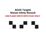 Nissan Renault Infiniti RCW ADAS calibration targets-USB FLASH DRIVE ONLY