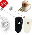 Milk Frother Handheld Mini Whisk Electric for Coffee Milk Froth