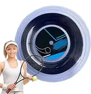 Tennis Cord, 200 m High Strength Shock Absorbing Lines, Durable Tennis Racket Cord for Ball Games, Competition and Training, Optimal Tension, Elasticity