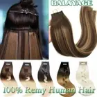 Straight Wavy Real 100 Human Hair Tape in Remy Seamless Skin Weft Hair Extension