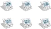 Mellisso 6X 16A 230V LCD Programmable Warm Floor Heating Room Thermostat Thermoregulator Temperature Controller Manual Mechanical
