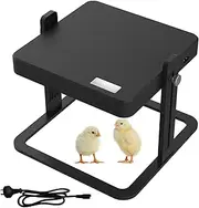 Advwin Chicken Brooder Plate,Adjustable Height & Angle Chicken Heating Plate 10.6" x 10.6"for Hatching Chicks, Ducklings, Poultries