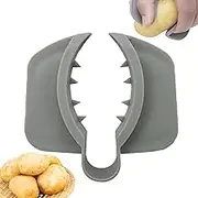 Meindin Finger Guards for Cutting - Mandoline Slicer Finger Protection - Ergonomic Protective Non Slip Kitchen Accessories for Cutting Food Preparation Slicing Vegetable Restaurant Beginner Home