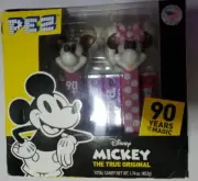 PEZ Disney Mickey & Minnie Mouse 90 Years of Magic Dispensers and Candy