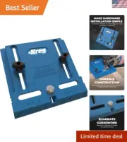 Cabinet Hardware Jig Plastic Small Adjustable Drilling Guide Durable Tool