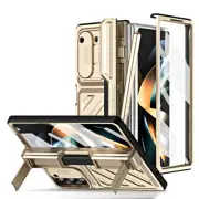 Fr Samsung Galaxy Z Fold5 / Z Fold4 Rugged Hybrid Case Screen Protector + Stylus