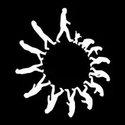 Evolution Ring Vinyl Decal White 5"