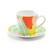 Grace Teaware Tokyo Impression Fine Porcelain Cup and Saucer