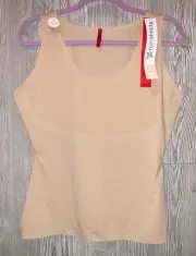 SPANX Trust Your ThinStincts NUDE Control Shapewear Tank Top Plus Womens Sz 1X