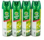 4x Dettol Glen 20 Disinfectant Spray Country Scent Soft Hard Surfaces Clean 375g