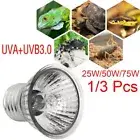 Tortoise Pet Reptile Heat Emitter Lamp UVA+UVB Heat Emitter Bulb Light Heater