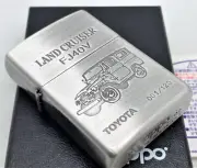 Zippo Oil Lighter TOYOTA Land Cruiser FJ40V Limited to 120 with Case Japan Mint