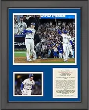 Framed Los Angeles Dodgers 2024 World Series Game 1 Freddie Freeman Walkoff Grand Slam 11"x14" Three Photo Collage