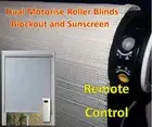 Dual (double) Remote Control Motorise Roller Blinds, Made to order